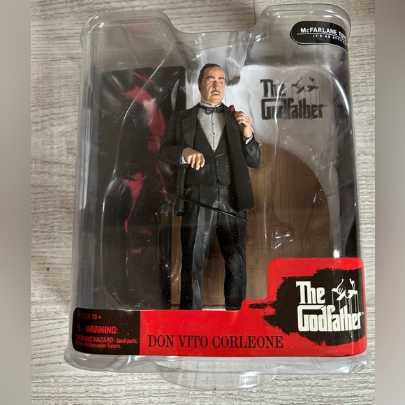 NEW McFarlane Toys The Godfather Don Vito Corleone Figure 2007 NEW EXCELLENT FS - Picture 1 of 2